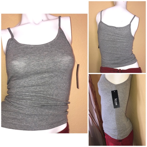 Hype Tops - Hype Gray tank